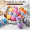 3 Pack of 300g (590yds) Fuzzy Chenille Yarn for Crocheting,Fluffy