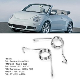 Gorgeri 7M0615295 7M0615296 Brake Calipers Return Springs, Suitable for Beatle/Bora/Transporter, Rear Brake Caliper Spring, Handbrake Spring