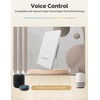 MOES WiFi 3 Gang Light Switches, 2.4GHz Smart Triple Single
