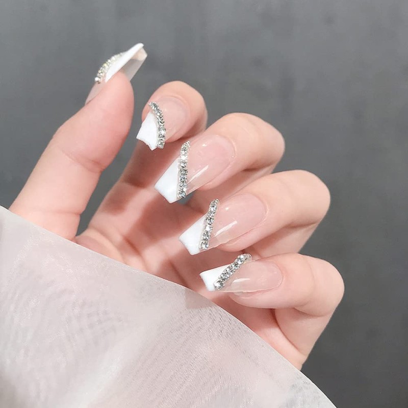 Chisafly Nail Parts, Chain, Rhinestone Chain, Sparkling, Nail Chain, Parts,