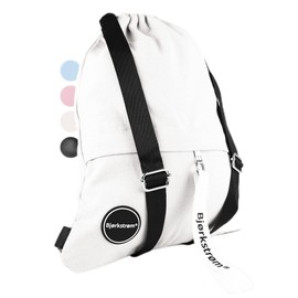Bjørkstrøm® Sports Bag with Outer Pocket and Zip - Lifestyle Backpack with Adjustable Drawstring - Gym Bag - Gym Bag for Men and Women