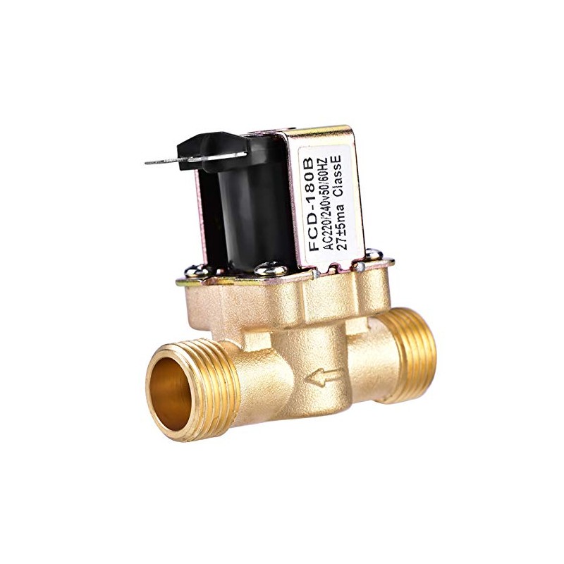 Electric Solenoid Valve Normally Closed Brass for Water Control AC