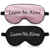 NICECONE 2 Pack Funny Sleep Mask,Soft Silky Satin Eye Mask