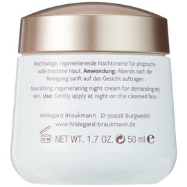 Hildegard Braukmann Exquisit Créme Rosèe Vital Night Face Cream 50 ml