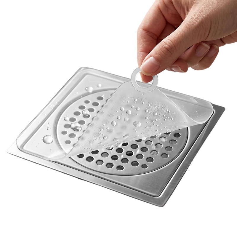 4pcs Drain Covers for Bugs Silicone Shower Drain Stopper Cover