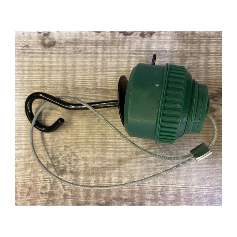 Hanging Hook & Collar for Squirrel Proof Bird Feeder Baffle