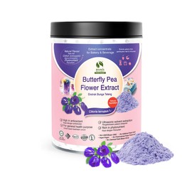 Butterfly Pea Flower Powder 5:1 Extraction | Blue Matcha Tea, Lemonade, Cocktails | 100% Natural Superfood, No Additives, Caffeine Free, Non-GMO | Naturally Calming (200g Powder)