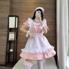 LISANEK Maid Outfit Anime Cosplay Lolita Dress French Maid Costume