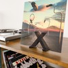 Mobilefox LP Vinyl Stand Record Holder X-shaped Table Holder Minimalist