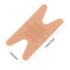 KOMBIUDA 30pcs Breathable Waterproof Fingertip Plaster for Boys and Girls Compression Bandage Elastic Woundplast First No Irritation for Burns Cuts Scrapes Blisters Abrasions