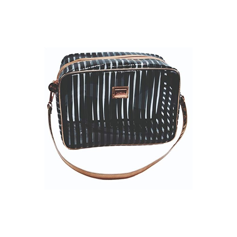 Jafra Cosmetic Bag Rose Gold, 28 x 22 x 13