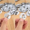 220 Pcs galvanised steel Easy Fix Washers，28mm Insulation Thermoboard Fixed