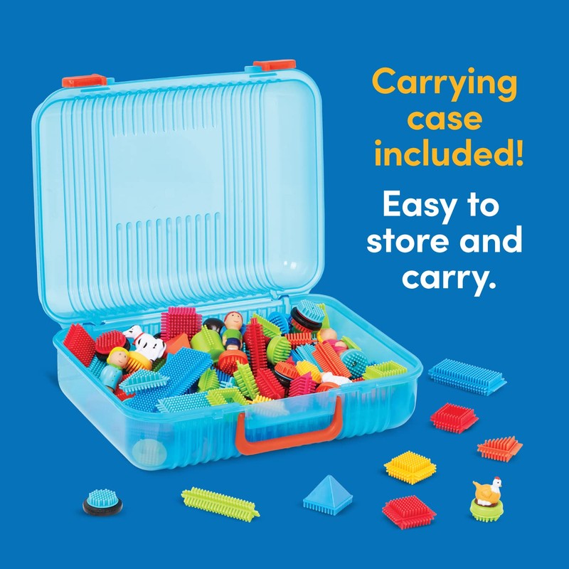 Battat – Bristle Blocks – STEM Interlocking Building Blocks –