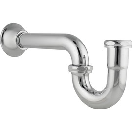 Master Plumber Q660, P-Trap Assembly 1-1/4", 20 GA - Brass Chrome