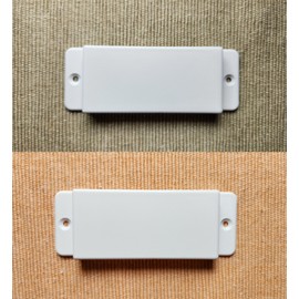 4-Pack Light Switch Guard Covers – White Rocker Switch Protectors – Prevent Accidental On/Off with Clear Plastic Plate – Easy Install for Kids, Pets, or Safety