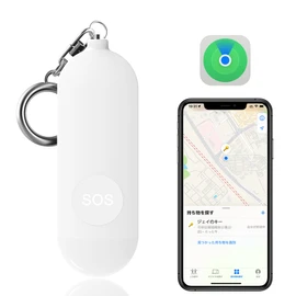 Sanfic Anti-theft Buzzer, Children's GPS, Small Tracking Tag, Lost Prevention Tag, Prevents Lost Objects (Newest Model + Security Bell + LED Light + Type-C Charging), Smart Tag, Equipped with 130 dB
