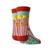 Oooh Yeah Socks ! - Kids Crew -Box O' Popcorn
