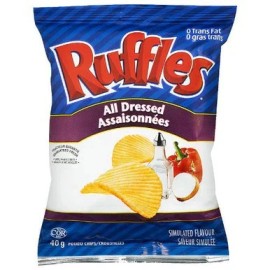 PepsiCo Ruffles All Dressed 48x40g {Imported from Canada}