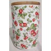 Grace Fine Porcelain NEW Grace Fine Porcelain Strawberry Canister with