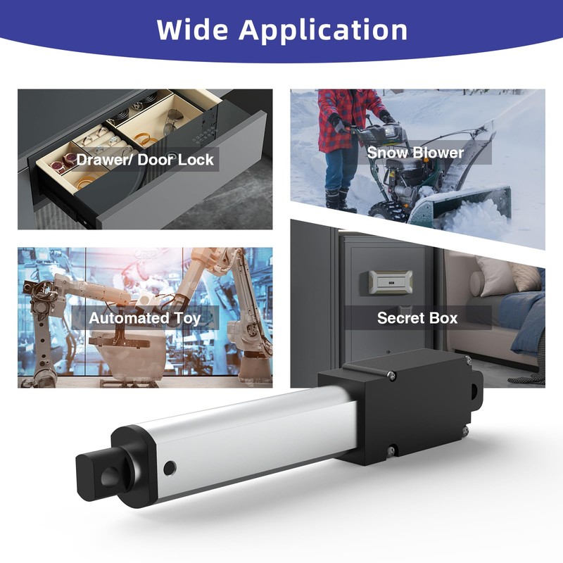 1 Inch 4.5lbs Mini Stroke 12V 4.5lbs Electric Linear Actuator