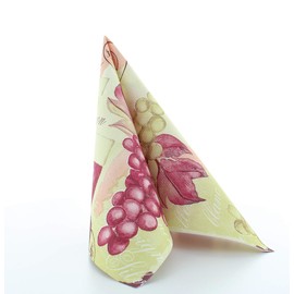 Mank Airlaid Napkins La Bodega 40 x 40 cm Premium Disposable Napkin Textile-like and Absorbent Perfect for Events Pack of 50