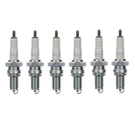 6 x Spark Plugs DPR7EA-9 for 6 Pack Spark Plugs Set of 6 for Motorcycle Compatible with XR5DC XR7LDC, P-RA7HC RA2HC RA6Y RA6YC RA8HC RA8Y, X22EPR-U9 X22EPRU9 X24EPRU9 X27EPRU9