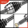 A-Premium CV Axle Shaft Assembly Compatible with Mitsubishi Lancer 2008-2011/2016-2017