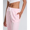 JOE BOXER Womens French Terry Jogger Pants with Cuffed Bottoms
