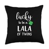 Lucky Lala of Twins Cute Irish Shamrock St Patricks Day