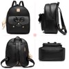 MACCINELO Cute PU leather 3pcs set backpack mini purse shoulder