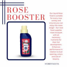 Chrysal Cut Flower Rose Food (10ml/L Bottle) — Floral Supplies for Fresh Flowers- Increases Vase Life — Flower Arrangements Supplies — Ideal Florist Supplies — Rose and Flower Care (3 Pack)