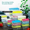 MiraHome food storage containers, freezer containers, green, Austrian quality
