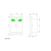 EDGELEC 20pcs Prewired 0805 Red SMD LED Light Emitting Diode