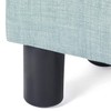 Furnistar 15" Small Ottoman Foot Rest Stool with Anti-Slip Legs