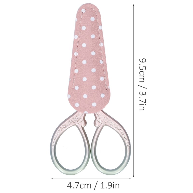 2Pcs Retro Scissors CrossStich Embroidery Sewing Yarn Thread Shears with