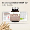 Organic Ashwagandha KSM-66 Extract | 5% Withanolides | Vegan Capsules