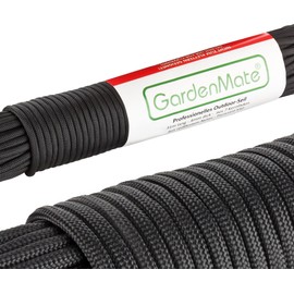 GardenMate® Professional Nylon Outdoor Rope I 31m Long, 4 mm Thick I Different Colours | Paracord 550 | Kernmantle Rope Made of 7 Core Threads of Tear-Resistant Nylon