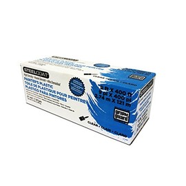 PETOSKEY 9x400 Masking Sheet, 9' x 400', Clear