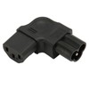 IEC320 C6 to C13 Power Adapter 90 Degree 2.5A‑10A 250V
