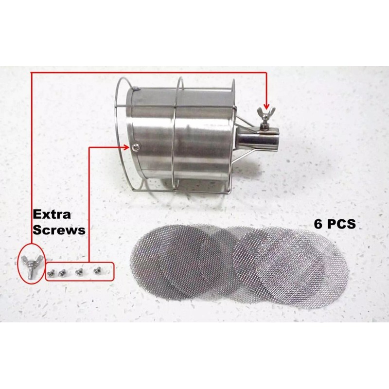 Alfrendant Enhanced Torch Attachment Stainless Steel BBQ, Broiler Crème brûlée