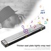 C Key Harmonica 24‑Hole Polyphonic Student Adult Beginner Playing Resin