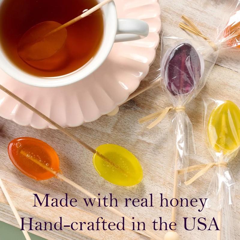Melville Candy All Natural Honey Spoons – Clover Honey Spoons