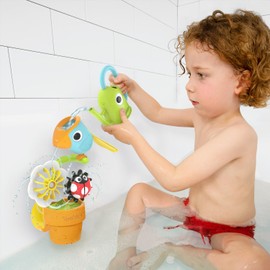 Yookidoo Pour N Spin Tipping Bird Toddler Bath Toy - Fun and Educational Kids Water Playtime. Ideal for 18 Months+