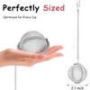 Lesnorry Calico Cat Tea Infuser Set - Adorable Tricolor Kitty
