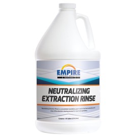 Empire Cleaning Solutions Neutralizing Extraction Rinse, Concentrated Neutralizing Agent for Extraction & Rinse in the Cleaning Process for Carpet & Upholstery, Emulsifier & Neutralizer, 1 Gallon