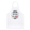 Crazy Baking Lady Stars Chefs Apron
