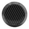 4 Pcs 60mm Wheel Center Caps Carbon Fiber Style Tyre