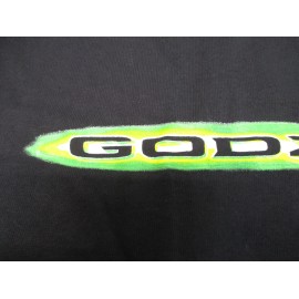 Caribbean Dream UNUSED! 1998 GODZILLA Movie T-SHIRT Extra-Large 100% COTTON Black CM3514