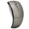 Folding Wireless Mouse, 1600DPI Matte 2.4G Wireless Foldable Mouse for