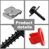 30pcs Engine Splash Shield Guard Undertray Cover Screws Bolt Nut